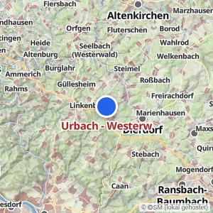 Kartenvorschau Urbach - Westerw