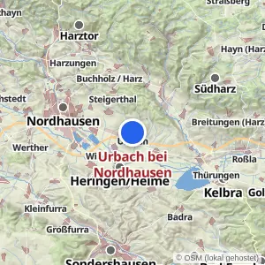 Kartenvorschau Urbach bei Nordhausen