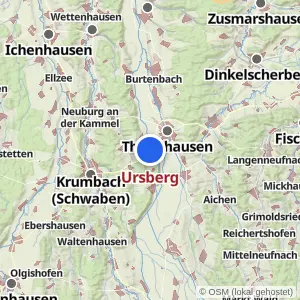 Kartenvorschau Ursberg
