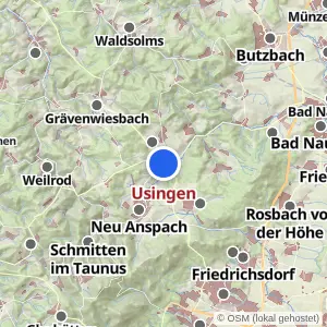 Kartenvorschau Usingen