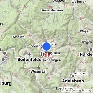Kartenvorschau Uslar
