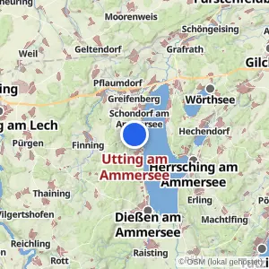 Kartenvorschau Utting am Ammersee