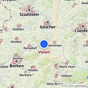 Kartenvorschau Velen