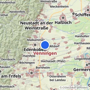 Kartenvorschau Venningen