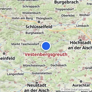 Kartenvorschau Vestenbergsgreuth