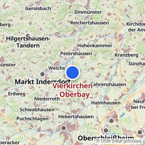 Kartenvorschau Vierkirchen - Oberbay
