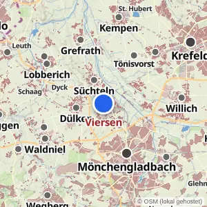 Kartenvorschau Viersen