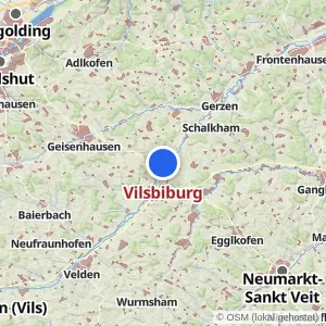 Kartenvorschau Vilsbiburg