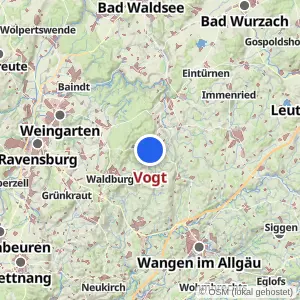 Kartenvorschau Vogt