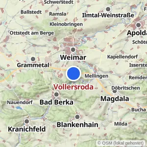 Kartenvorschau Vollersroda