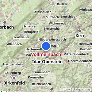 Kartenvorschau Vollmersbach