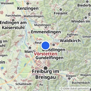 Kartenvorschau Vörstetten