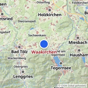 Kartenvorschau Waakirchen