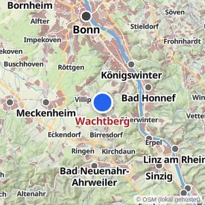Kartenvorschau Wachtberg