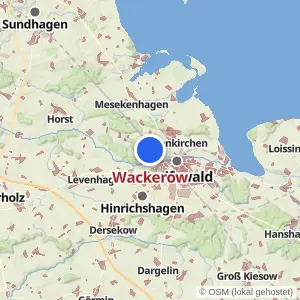 Kartenvorschau Wackerow