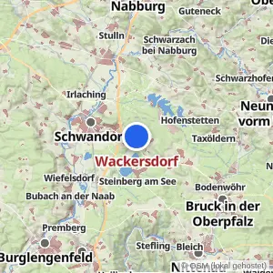 Kartenvorschau Wackersdorf