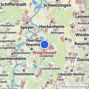 Kartenvorschau Waghäusel
