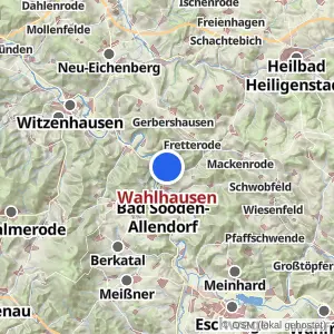 Kartenvorschau Wahlhausen