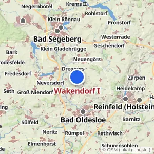 Kartenvorschau Wakendorf I