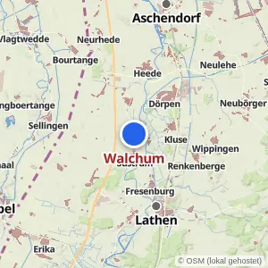Kartenvorschau Walchum
