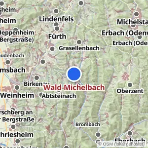 Kartenvorschau Wald-Michelbach