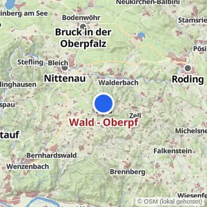 Kartenvorschau Wald - Oberpf
