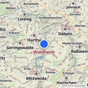 Kartenvorschau Waldheim