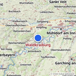 Kartenvorschau Waldkraiburg