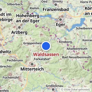Kartenvorschau Waldsassen