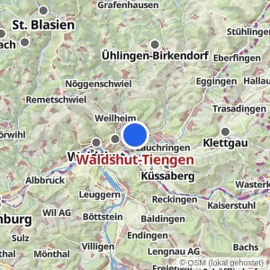 Kartenvorschau Waldshut-Tiengen