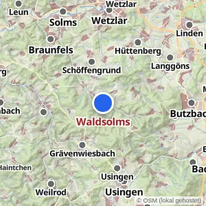 Kartenvorschau Waldsolms