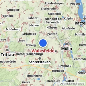 Kartenvorschau Walksfelde