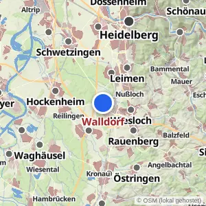 Kartenvorschau Walldorf