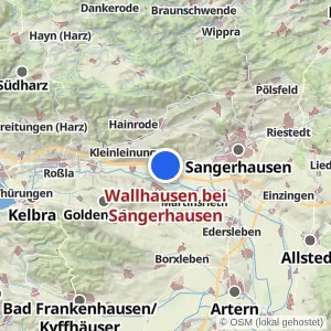 Kartenvorschau Wallhausen bei Sangerhausen