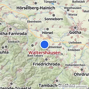 Kartenvorschau Waltershausen