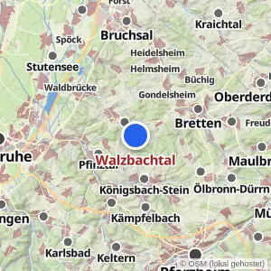 Kartenvorschau Walzbachtal