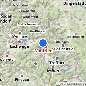 Kartenvorschau Wanfried