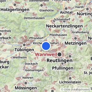 Kartenvorschau Wannweil