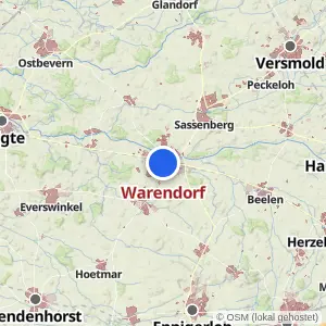 Kartenvorschau Warendorf