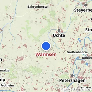 Kartenvorschau Warmsen