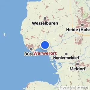 Kartenvorschau Warwerort