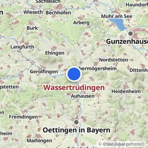 Kartenvorschau Wassertrüdingen