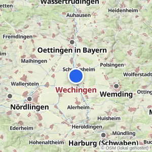 Kartenvorschau Wechingen