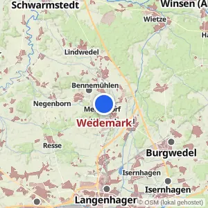 Kartenvorschau Wedemark