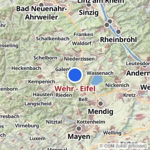 Kartenvorschau Wehr - Eifel