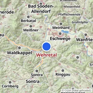 Kartenvorschau Wehretal