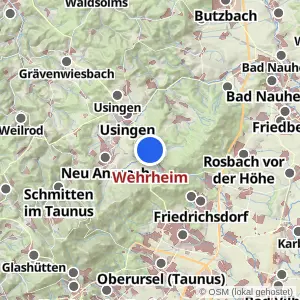 Kartenvorschau Wehrheim
