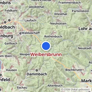 Kartenvorschau Weibersbrunn