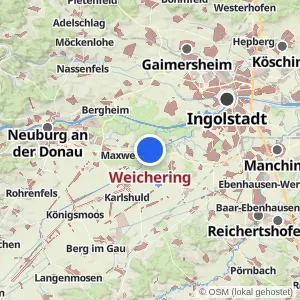 Kartenvorschau Weichering