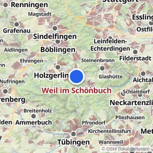 Kartenvorschau Weil im Schönbuch